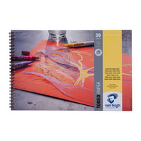 Van Gogh Toned Paper Earth Red Zeichenblock | ARTMIE