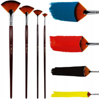 Vejarasti čopiči Phoenix – set 4-delni