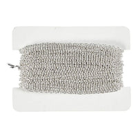 Versilberte Kette 2 mm x 20 m — Bild 3