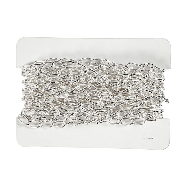 Versilberte Kette 6 mm x 5 m — Bild 3
