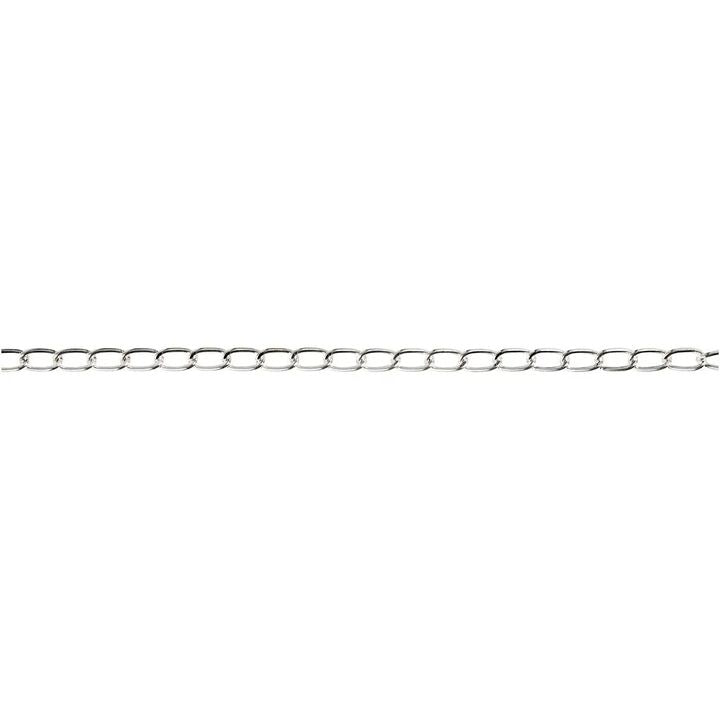 Versilberte Kette 6 mm x 5 m — Bild 1