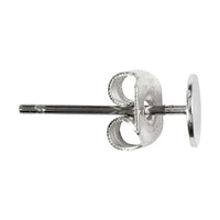 Versilberte Ohrstecker 13 mm - 10 Stück — Bild 6