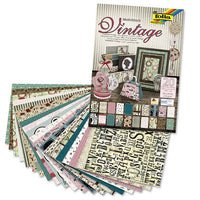 Vintage-Kreativpapier von FOLIA — Bild 1