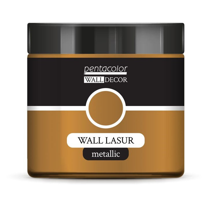Wall Decor Metallic-Lasur für Wände 500 ml – Antik-Kupfer