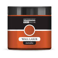 Wall Decor Metallic-Lasur für Wände 500 ml – Ohnivo-Gold