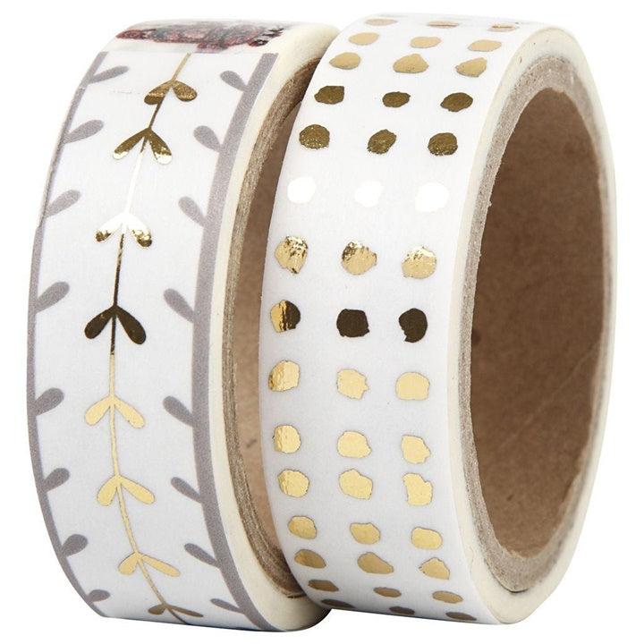 Washi Tape Set – 2 Rollen | verschiedene Motive — Bild 3