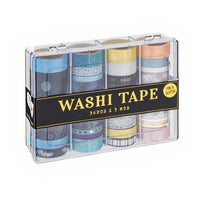 Set aus 36 Washi Tapes in dunklen Farben für kreative Bastelprojekte | ARTMIE