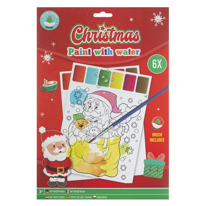 Wassermalerei Weihnachten A4 — Bild 3
