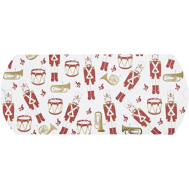 Weihnachten Papier Box 3pcs groß | Nussknacker — Bild 8