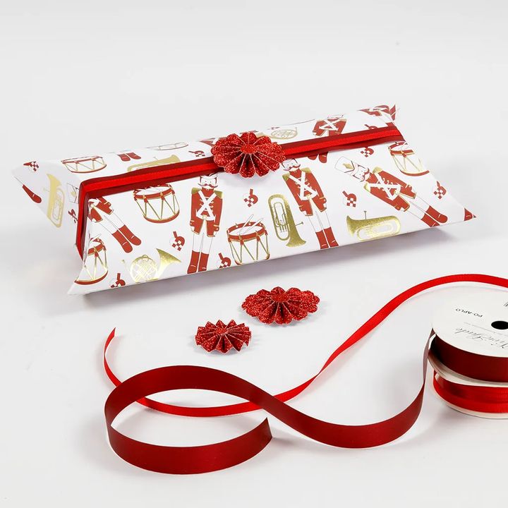 Weihnachten Papier Box 3pcs groß | Nussknacker — Bild 10