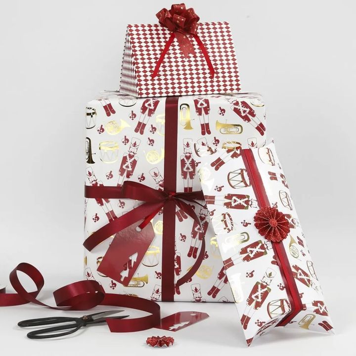 Weihnachten Papier Box 3pcs groß | Nussknacker — Bild 11