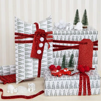 Weihnachten Papier Box 3pcs große | kleine Bäume — Bild 8