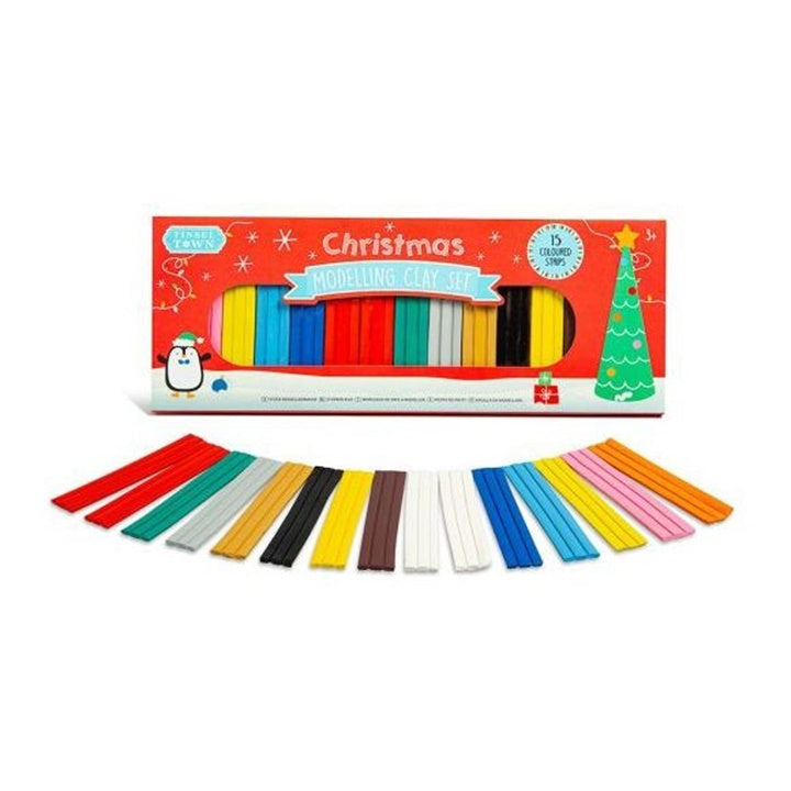 Weihnachtliche Modelliermasse Set — Bild 2