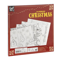 Weihnachts-Malbuch 40 Blätter 21,5x21,5cm — Bild 1