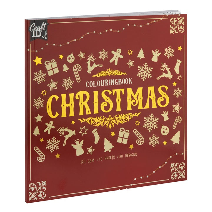 Weihnachts-Malbuch 40 Blätter 21,5x21,5cm — Bild 3