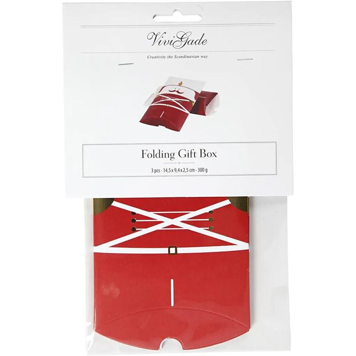 Weihnachts-Papierbox 3 Stück Klein | Nussknacker — Bild 5