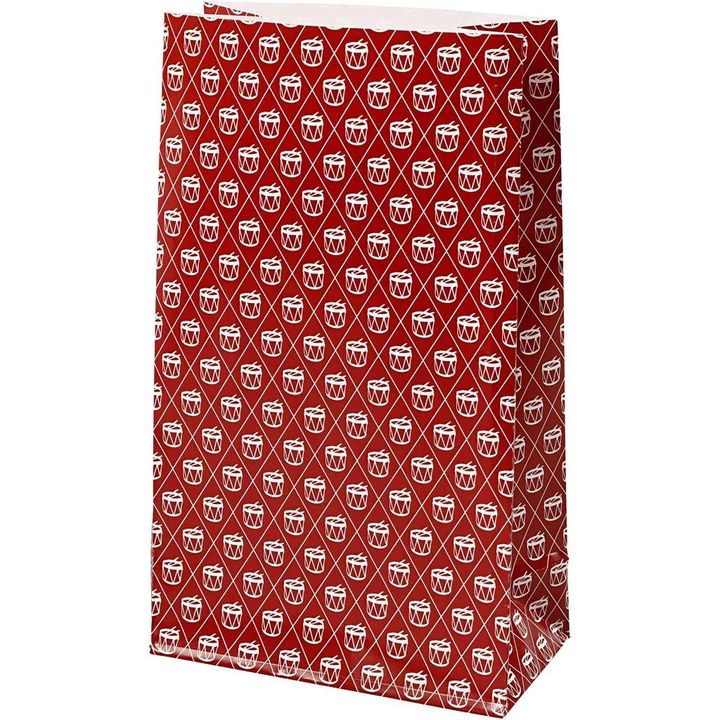 Weihnachts-Papiertüte 8 Stück | Trommeln — Bild 5