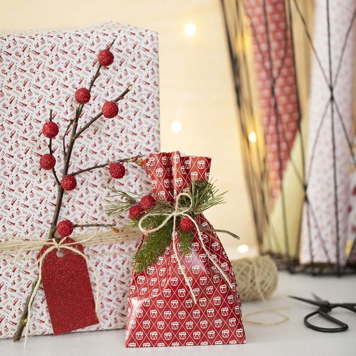 Weihnachts-Papiertüte 8 Stück | Trommeln — Bild 8