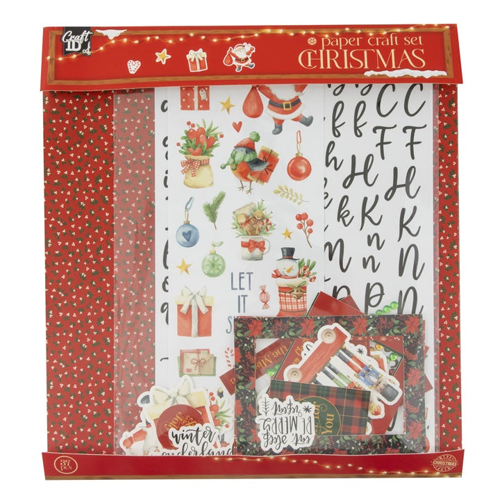 Weihnachts-Scrapbooking-Set in Rot — Bild 3