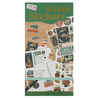 Weihnachts-Stickerbuch | grüner Einband — Bild 3