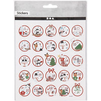 Weihnachtsaufkleber-Set, 25-teilig | Wintermärchen — Bild 2