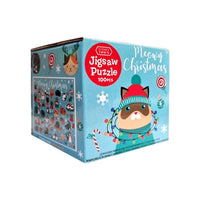 Weihnachtspuzzle für Kinder | Weihnachtskätzchen 100 Teile — Bild 1