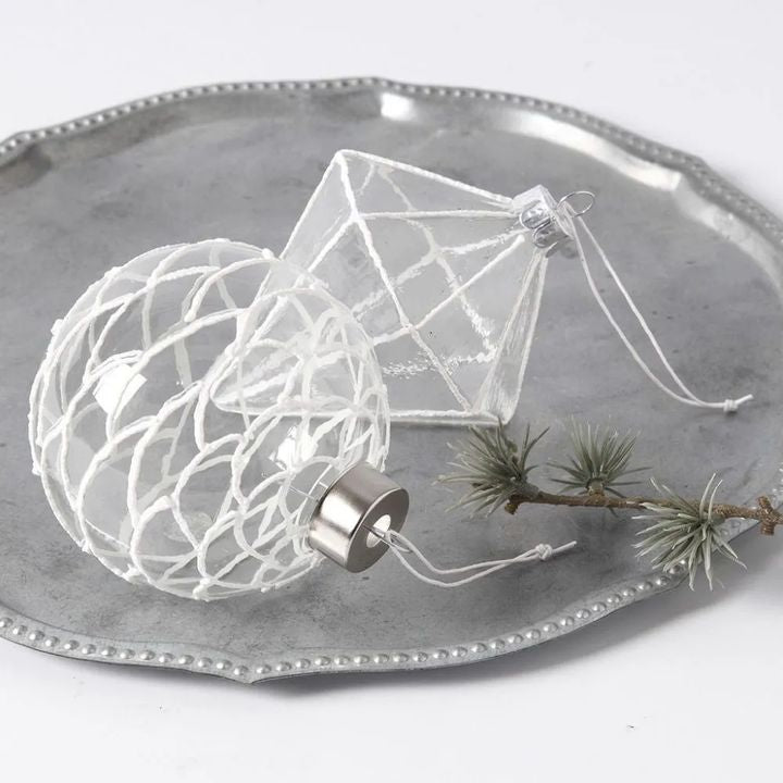 Weihnachtsschmuck aus Glas 3 Stück — Bild 1