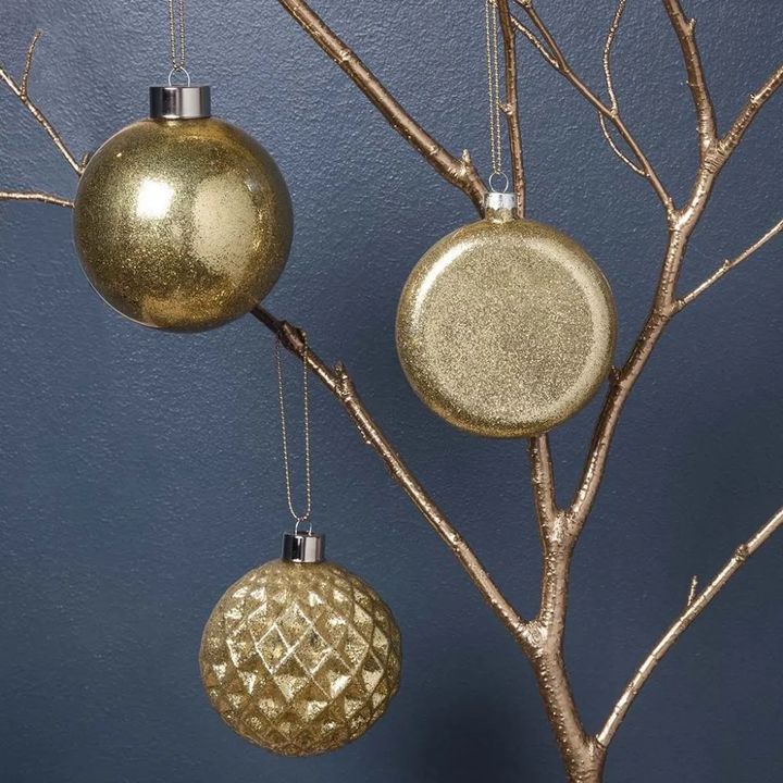 Weihnachtsschmuck aus Glas 4 Stück — Bild 9