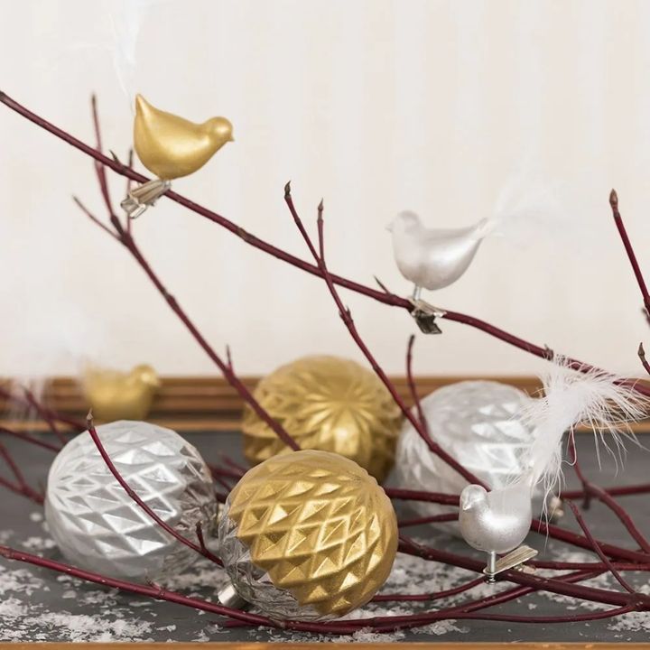 Weihnachtsschmuck aus Glas 4 Stück — Bild 10