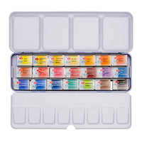 Weiße Nächte Aquarellset im Metallkoffer - 21 Stück - Nevskaya Palitra — Bild 9