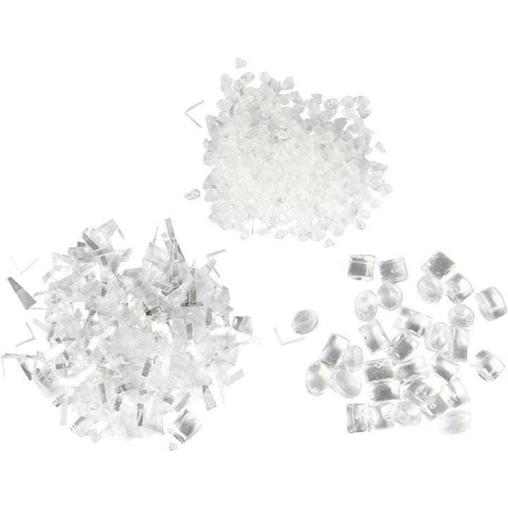 Weißer Glitzer - 3er-Satz — Bild 8