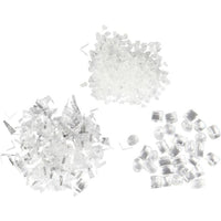 Weißer Glitzer - 3er-Satz — Bild 8