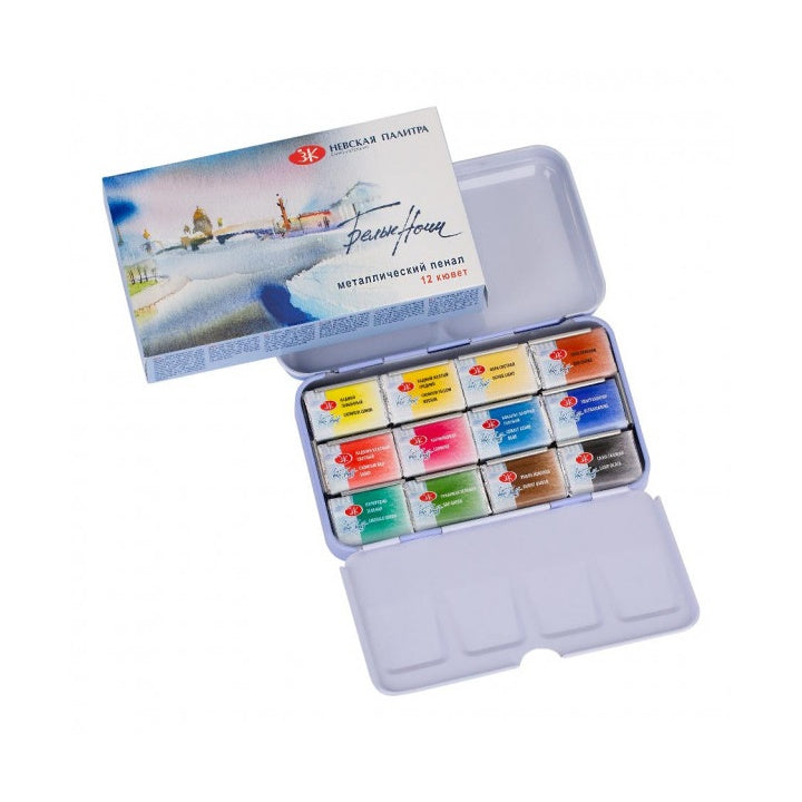 White Nights Professionelles Aquarell-Set — Bild 1