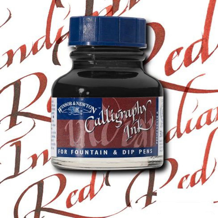 Winsor & Newton Kalligrafietusche 30 ml | verschiedene Farbtöne — Bild 5