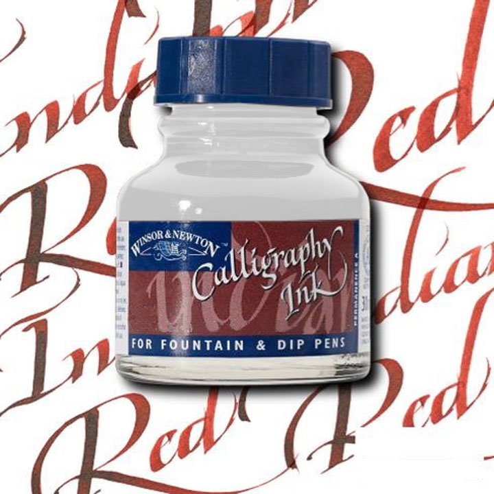 Winsor & Newton Kalligrafietusche 30 ml | verschiedene Farbtöne — Bild 4