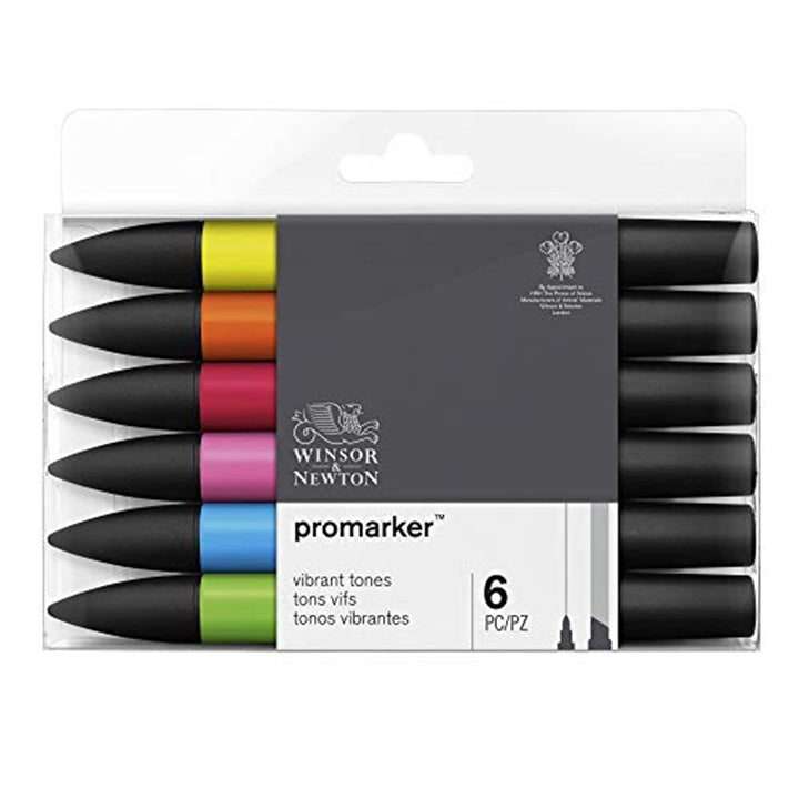 Winsor &amp; Newton Promarker Markerset - lebendige Farbtöne — Bild 2