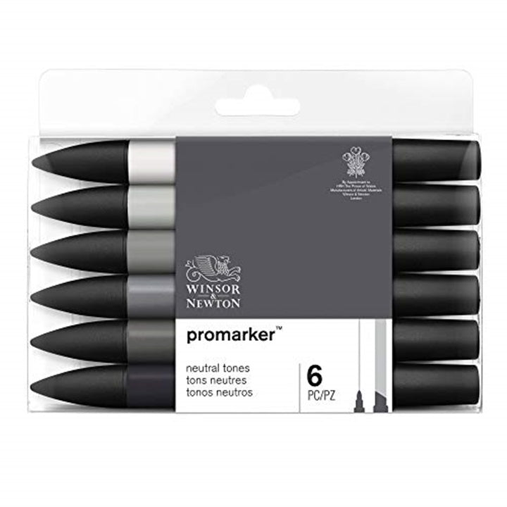 Winsor &amp; Newton Promarker Markerset - neutrale Farbtöne — Bild 2