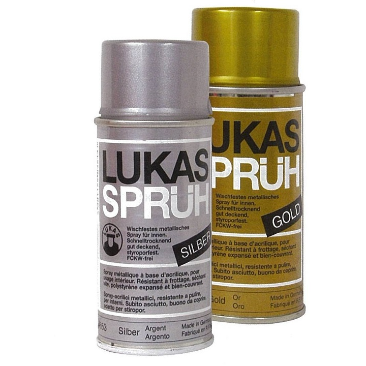 Wischfester Metallic-Spray 150 ml | verschiedene Farben — Bild 1