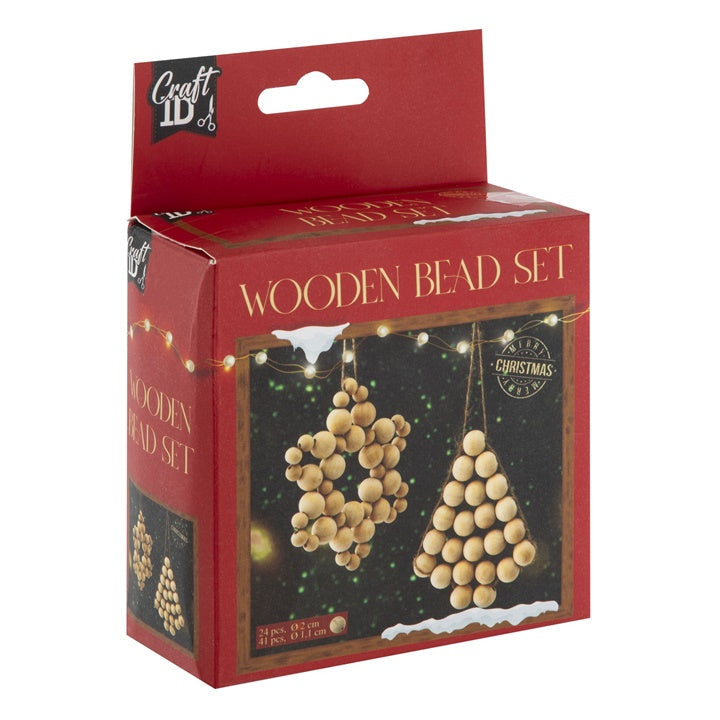 XMAS-Holzperlenset — Bild 4