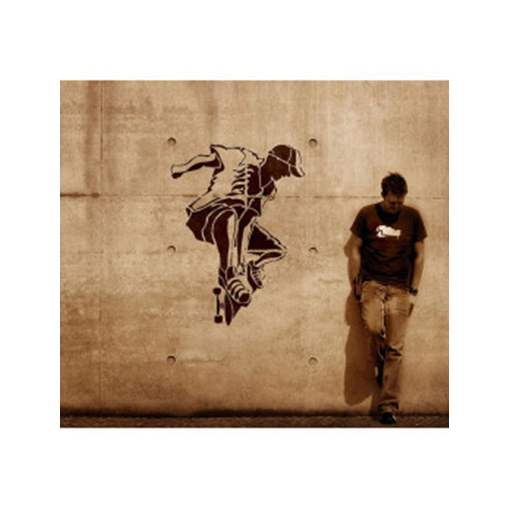 XXL Skateboard 6-teilige Schablone 100x120 cm — Bild 1