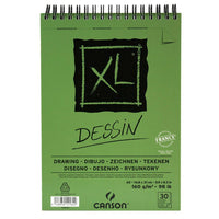 Zeichenblock Canson XL Dessin A5 160 g 30 Blatt Spiralbindung