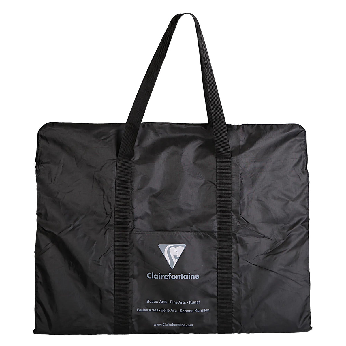 Zeichenmappe Nylon Schwarz 40 – 59 cm CLAIREFONTAINE