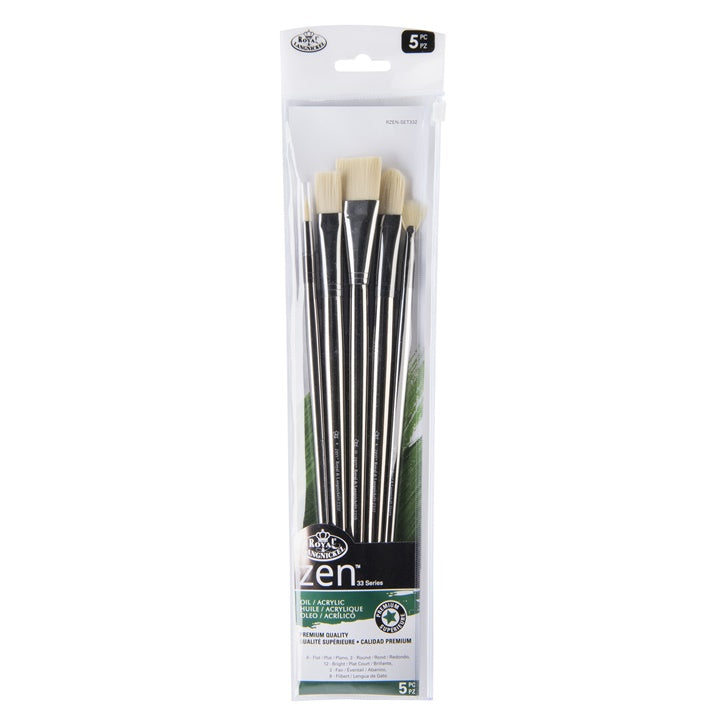 Zen Serie 33 Pinselset für Acryl- und Ölfarben — Bild 1