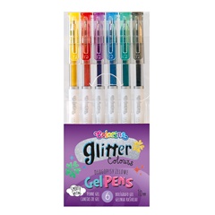 Colorino Glitter Gel Stifte 6er Set