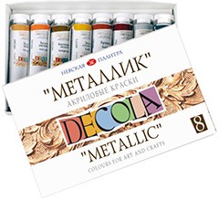 DECOLA Metallic-Acryl-Farben