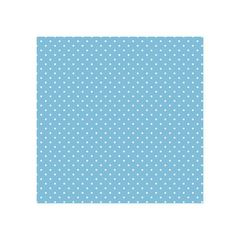 Decoupage-Servietten - White Dots on Blue  - 1Stück