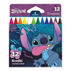 Disney Stitch Runde Wachsmalstifte, 12 Stück