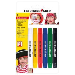 Eberhard Faber Gesichtsmalfarben | thin slide-out 6 x 3 g