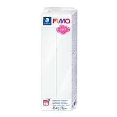 FIMO Weiche Polymer-Ton 454g | White