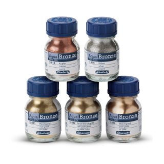 Metallic-Pulver Aqua-Bronze Schmincke 20 ml | different colours